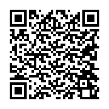 QR-koodi puhelinnumerolle +19204260763