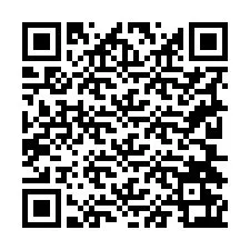 QR kód a telefonszámhoz +19204263721