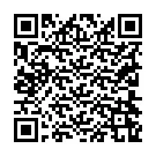 QR Code สำหรับหมายเลขโทรศัพท์ +19204269209