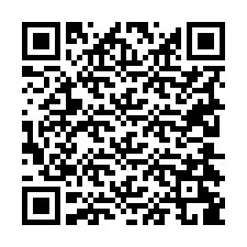 QR kód a telefonszámhoz +19204289183