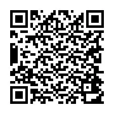 QR-koodi puhelinnumerolle +19204412962