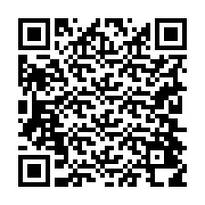 QR-koodi puhelinnumerolle +19204418675