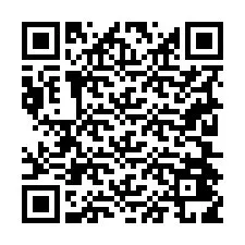 QR-koodi puhelinnumerolle +19204419325