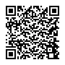 QR kód a telefonszámhoz +19204440645