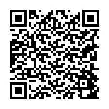 Código QR para número de teléfono +19204442645