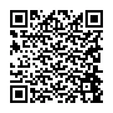 QR kód a telefonszámhoz +19204445752