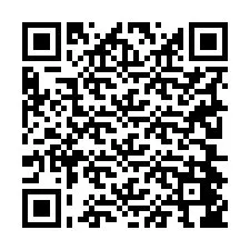 QR Code pour le numéro de téléphone +19204446222