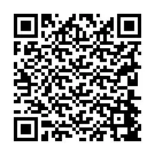 電話番号のQRコード +19204447240