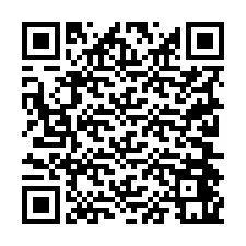 QR-koodi puhelinnumerolle +19204461338