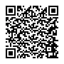 QR-koodi puhelinnumerolle +19204463965