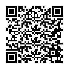 QR kód a telefonszámhoz +19204466485