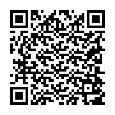 Kod QR dla numeru telefonu +19204507459