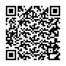 QR kód a telefonszámhoz +19204510802