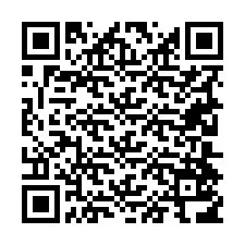 電話番号のQRコード +19204516657