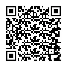 QR kód a telefonszámhoz +19204516872