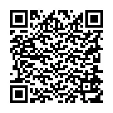 QR kód a telefonszámhoz +19204517884