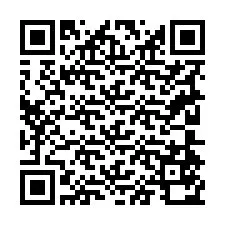 QR код за телефонен номер +19204570101