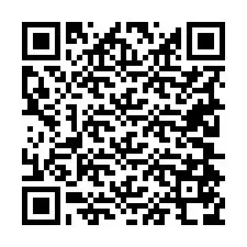 QR код за телефонен номер +19204578137