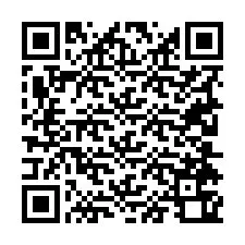 Código QR para número de teléfono +19204760993