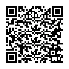 Código QR para número de teléfono +19204761837