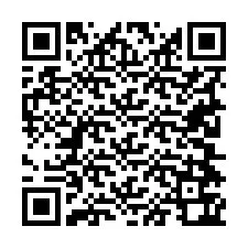 QR kód a telefonszámhoz +19204762237