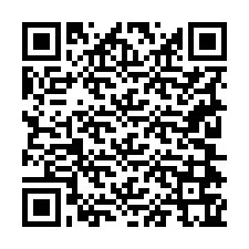 QR kód a telefonszámhoz +19204765035