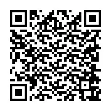 QR kód a telefonszámhoz +19204767996