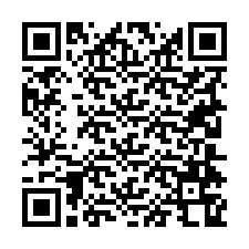 QR-kood telefoninumbri jaoks +19204768553