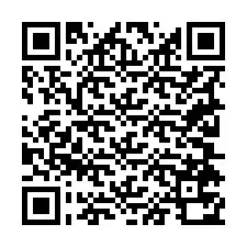 QR kód a telefonszámhoz +19204770939