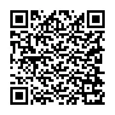 電話番号のQRコード +19204771464