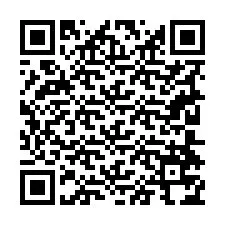 QR-koodi puhelinnumerolle +19204774615