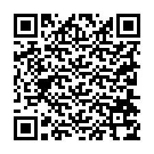 QR-koodi puhelinnumerolle +19204774718