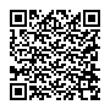 Kode QR untuk nomor Telepon +19204778354