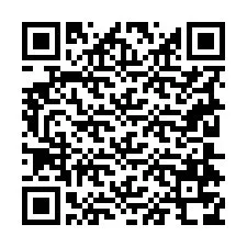 QR kód a telefonszámhoz +19204778545