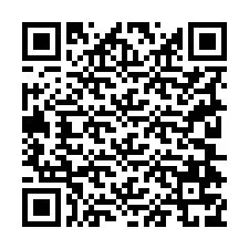 QR kód a telefonszámhoz +19204779530