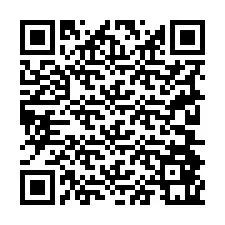 QR-koodi puhelinnumerolle +19204861330