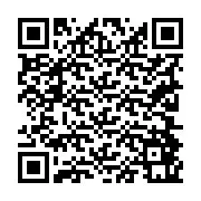 QR-Code für Telefonnummer +19204861629