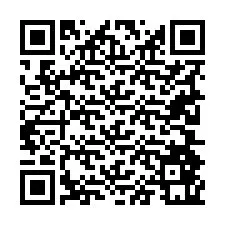 QR kód a telefonszámhoz +19204861727