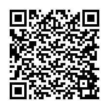 QR kód a telefonszámhoz +19204863666