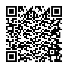 QR-koodi puhelinnumerolle +19204866263