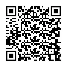 QR kód a telefonszámhoz +19204868202