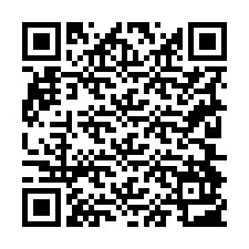 QR kód a telefonszámhoz +19204903621