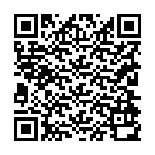 QR kód a telefonszámhoz +19204930861