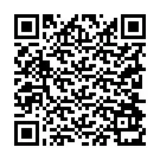 Código QR para número de teléfono +19204931394