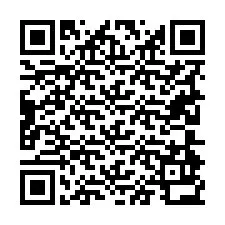 電話番号のQRコード +19204932107