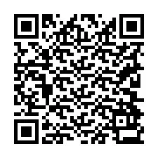 QR Code สำหรับหมายเลขโทรศัพท์ +19204933631