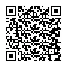 QR код за телефонен номер +19204934173