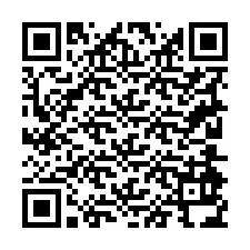 QR kód a telefonszámhoz +19204934881