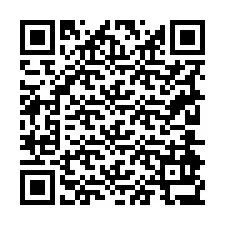 QR-koodi puhelinnumerolle +19204937881