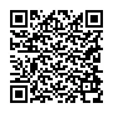 QR kód a telefonszámhoz +19204938195